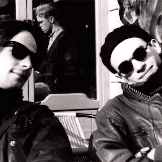 Open Tour manager Ulf Zick & Jon Feinberg, COB European tour 1993 (Jan Kotik)